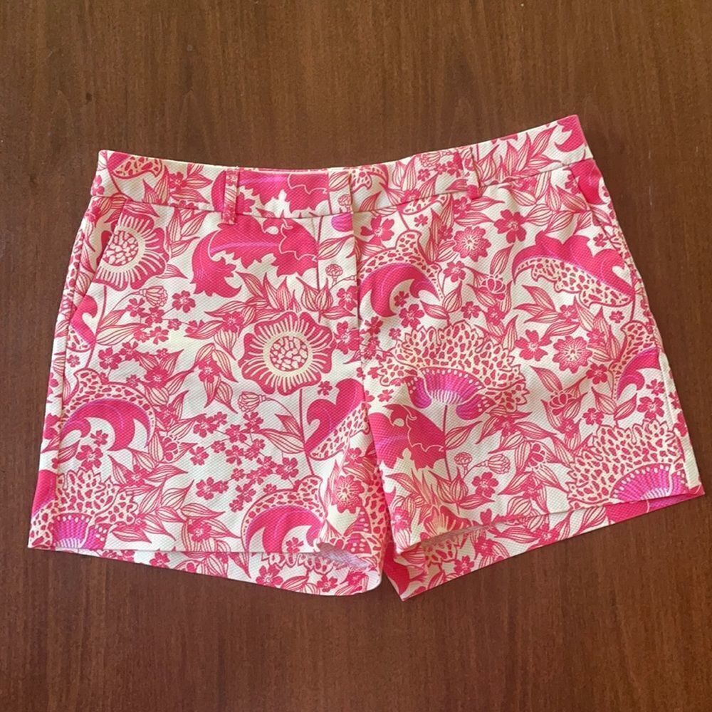 Kenar Pink Floral Shorts
